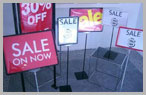 Sign Frames Stands